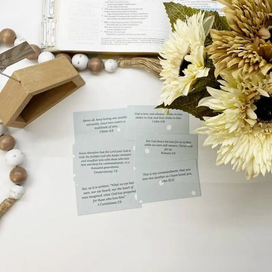 Love Pocket-Sized Scripture Cards - Prayer Cards