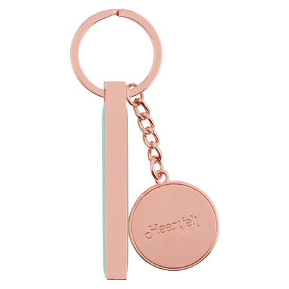 Make Every Day Count Pink Daisies Rose Gold Key Chain | Keychains | 1