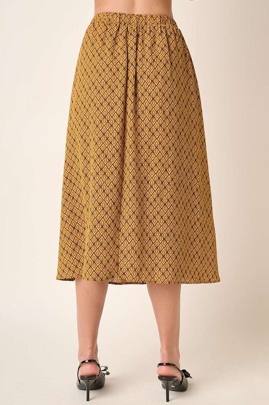 Mittoshop Printed Midi Skirt | Skirts | 5