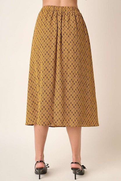 Mittoshop Printed Midi Skirt | Skirts | 5