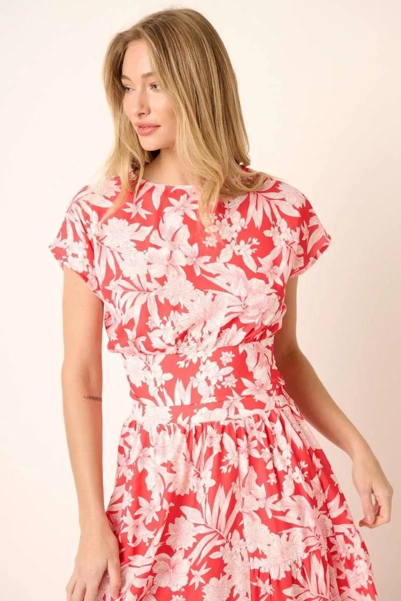 Mittoshop Tropical Print Top and Skirt Set | | 5