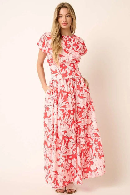 Mittoshop Tropical Print Top and Skirt Set | | 3