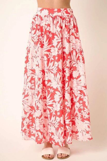 Mittoshop Tropical Print Top and Skirt Set | | 8