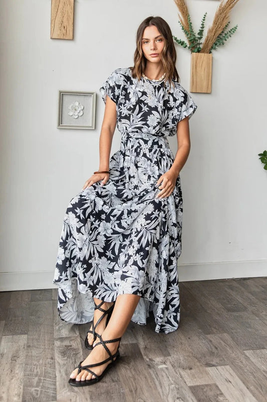 Mittoshop Tropical Print Top and Skirt Set | Skirts | 2