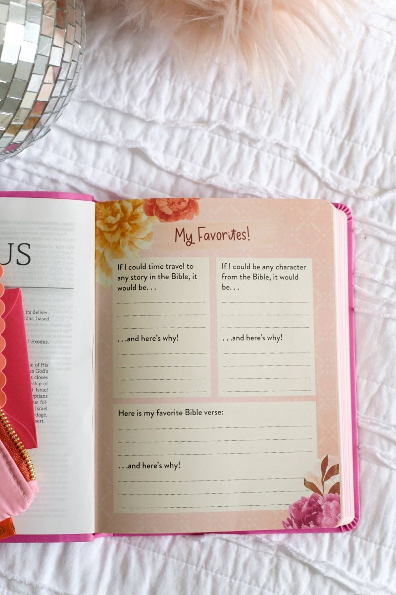 My Bible SKJV for Girls (Pink and Gold Florals) | Bibles | 7