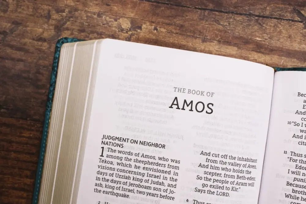 NASB Personal Size Bible Large Print Leathersoft Teal Red Letter - Bibles