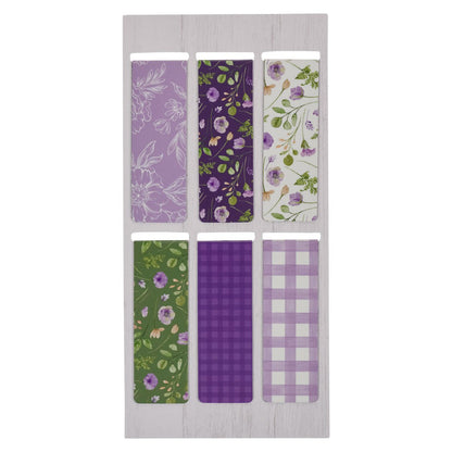 New Mercies Purple and Green Magnetic Bookmark Set | Magnetic Bookmarks | 2