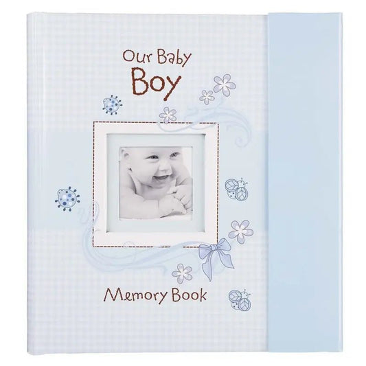 Our Baby Boy Padded Hardcover Memory Book - Memory Books
