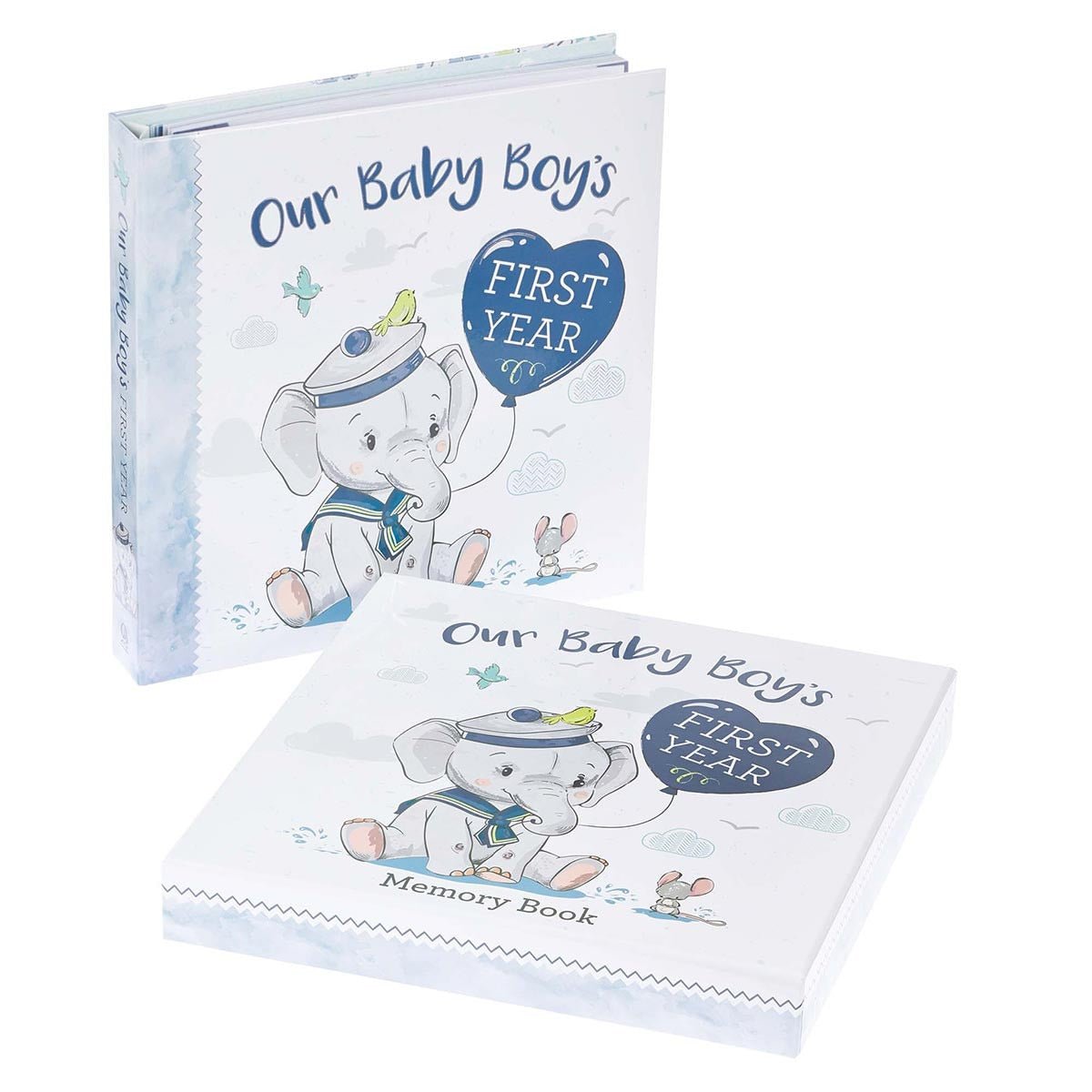 Our Baby Boy's First Year Padded Hardcover Memory Book | Memory Books | 3