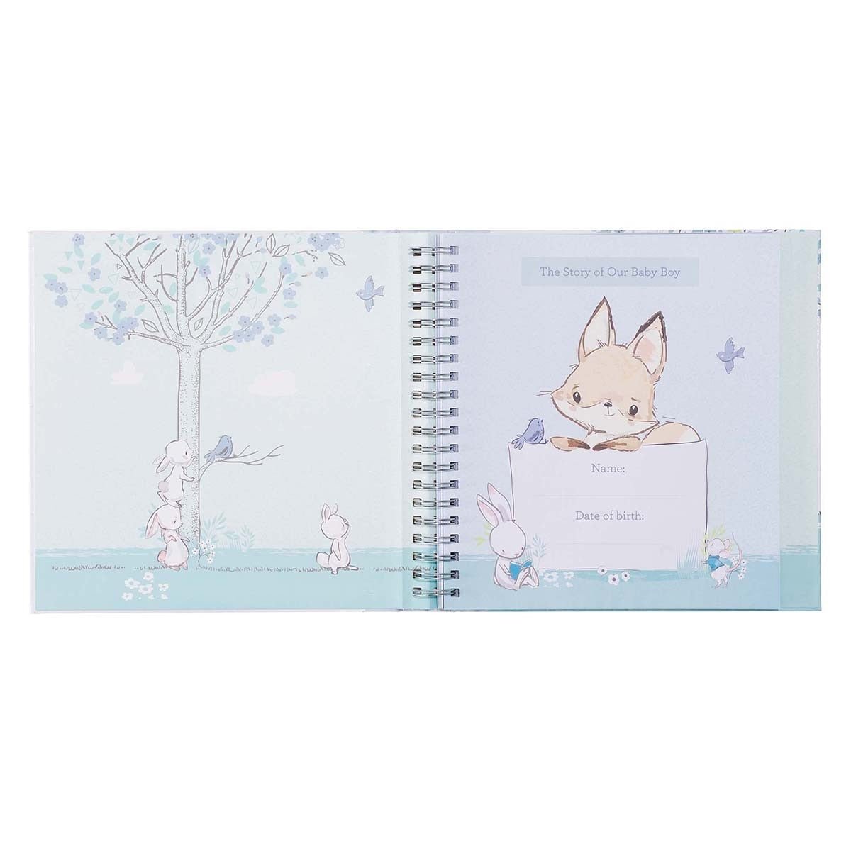 Our Baby Boy's First Year Padded Hardcover Memory Book | Memory Books | 4