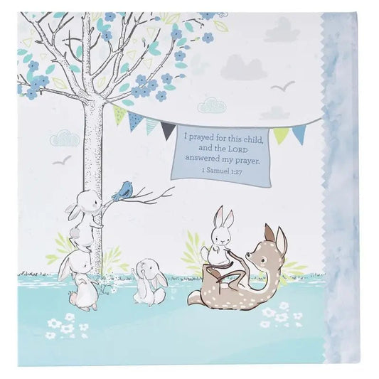 Our Baby Boy’s First Year Padded Hardcover Memory Book - Memory Books