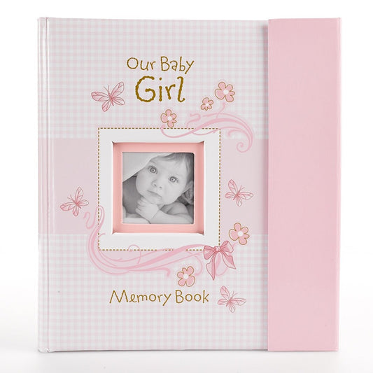 Our Baby Girl Padded Hardcover Memory Book | Memory Books | 1