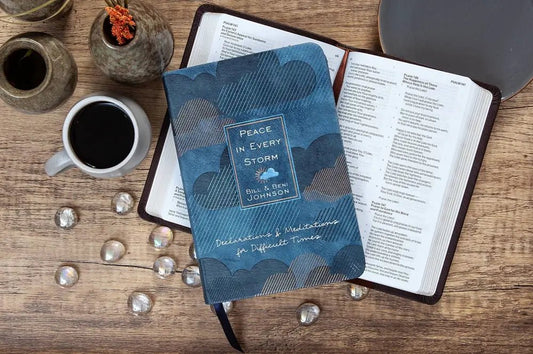 Peace in Every Storm Faux Leather Devotional - Devotionals