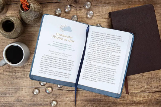 Peace in Every Storm Faux Leather Devotional - Devotionals