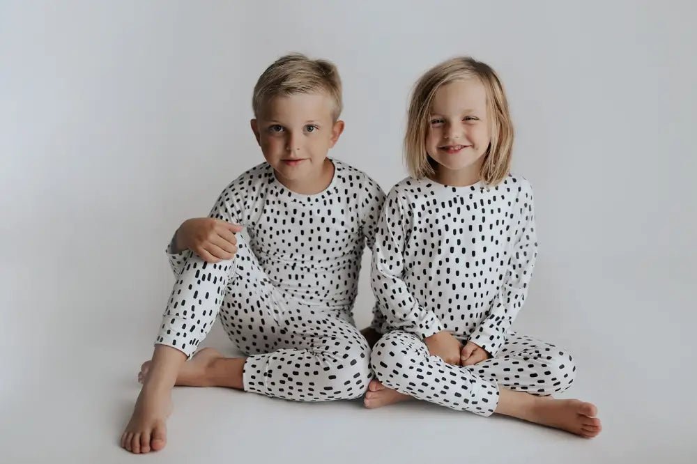 Polka Dot Kids Pajamas by Three Little Tots - Baby Pajamas