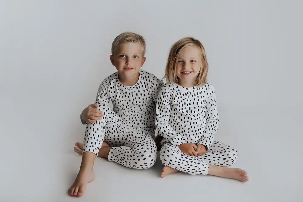 Polka Dot Kids Pajamas by Three Little Tots - Baby Pajamas