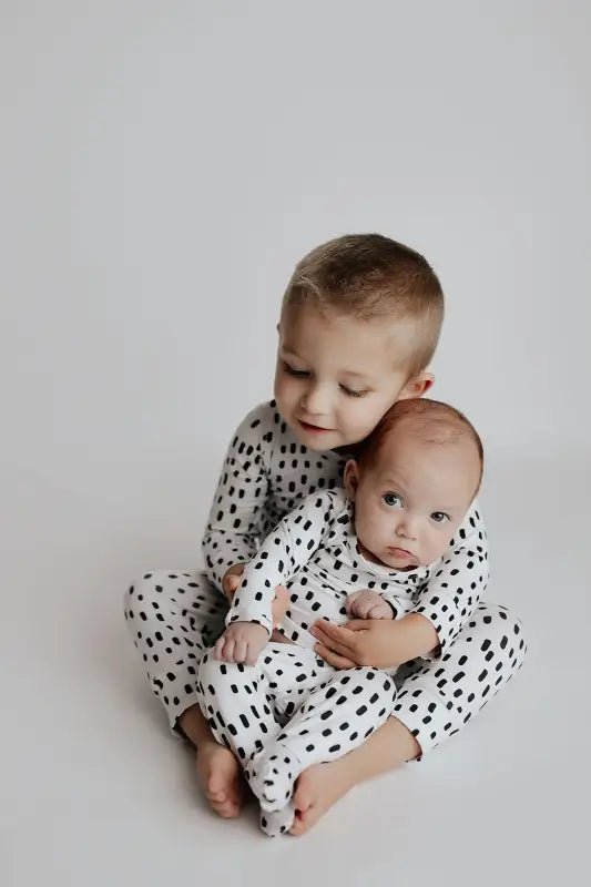 Polka Dot Kids Pajamas by Three Little Tots - Baby Pajamas