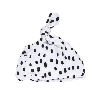 Polka Dot Newborn Hat by Three Little Tots - Baby Hats