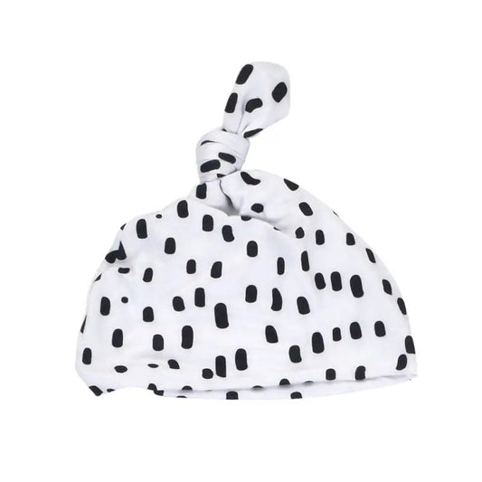 Polka Dot Newborn Hat by Three Little Tots - Baby Hats