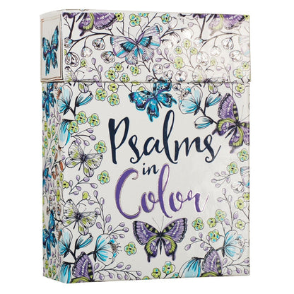 Psalms in Color Coloring Cards | Scripture Cards | 4