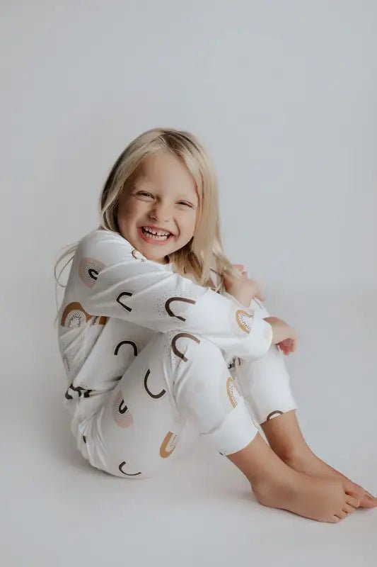 Rainbow Jammies by Three Little Tots - Baby Pajamas