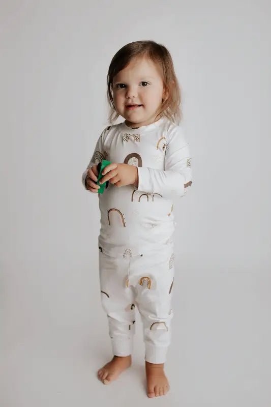 Rainbow Jammies by Three Little Tots - Baby Pajamas
