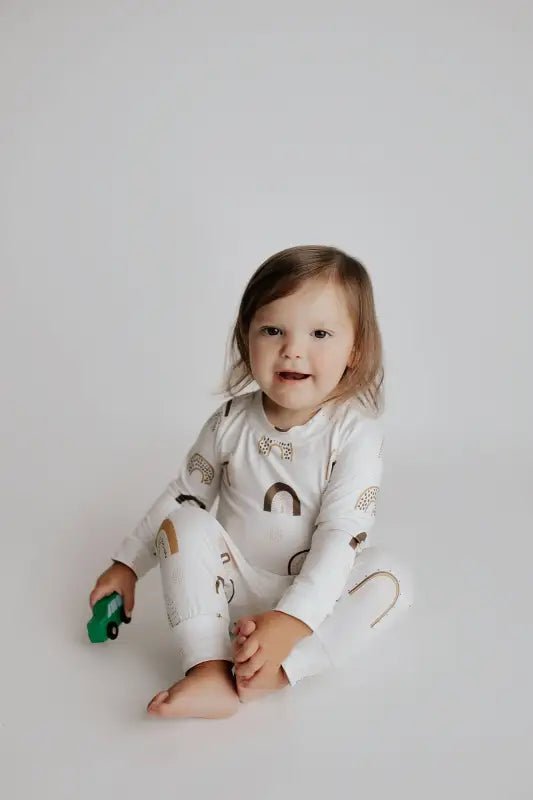 Rainbow Jammies by Three Little Tots - Baby Pajamas