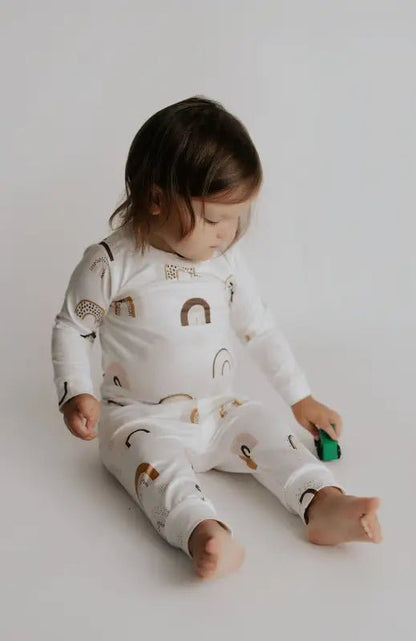 Rainbow Jammies by Three Little Tots - Baby Pajamas