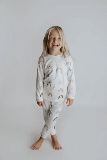 Rainbow Jammies by Three Little Tots - Baby Pajamas