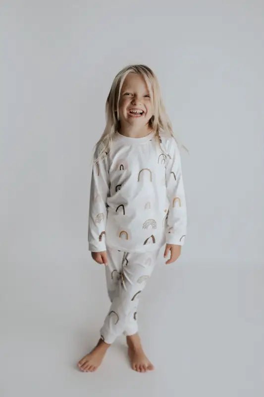 Rainbow Jammies by Three Little Tots - Baby Pajamas
