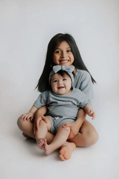 Santorini Waffle Set by Three Little Tots - Toddler Pajamas