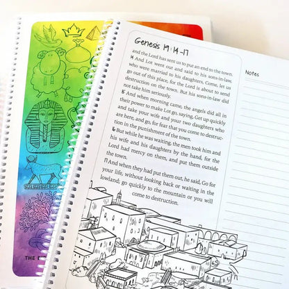 The Book of Genesis - Spiral Bible for Kids - Spiral Bibles spiral-bound bible study notebook
