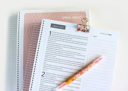 KJV New Testament - Pink Spiral Bible - Spiral Bibles