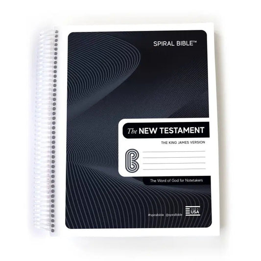 Spiral Bible - KJV New Testament - Spiral Bibles spiral-bound testament bible