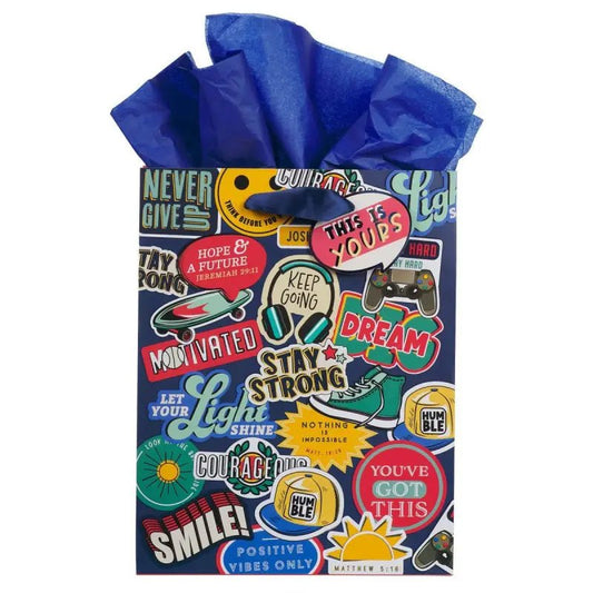 Stay Strong Kid Medium Gift Bag - Gift Bags
