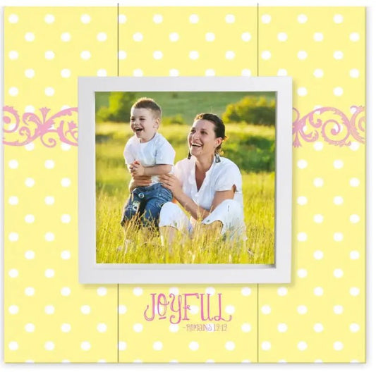 Sunshine Daisies: Joyful Christian Photo Frame - Picture Frames