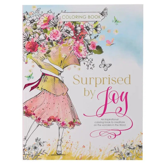 Surprised by Joy Coloring Book - Coloring Books book floral design