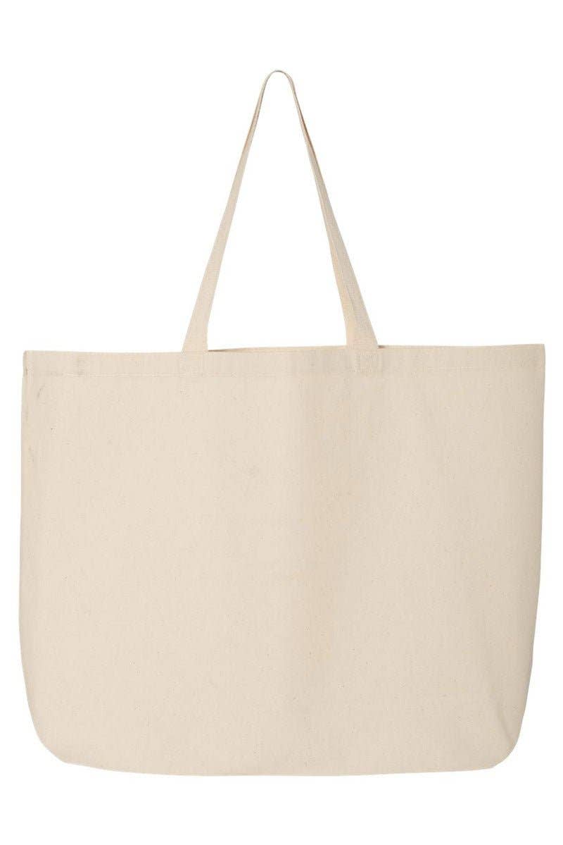 Teach” Canvas Jumbo Tote Bag | Bags | 8