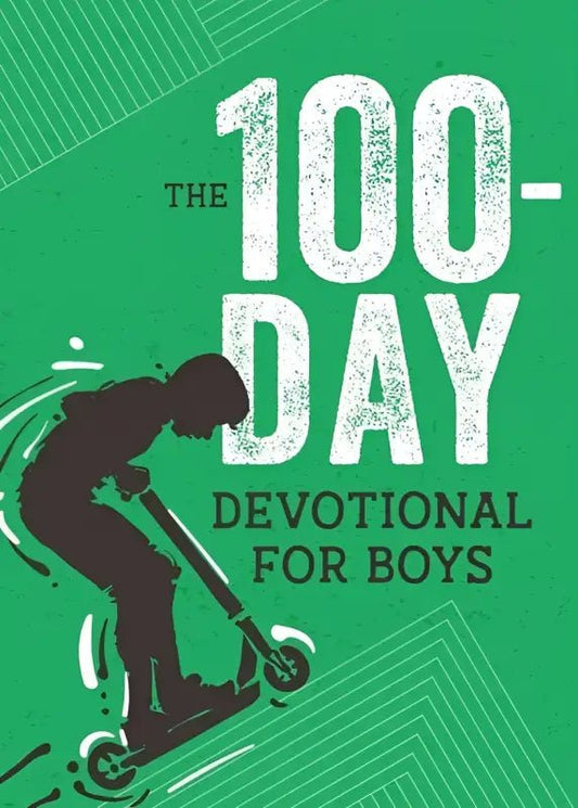 The 100-Day Devotional For Boys - Devotionals book cover boys