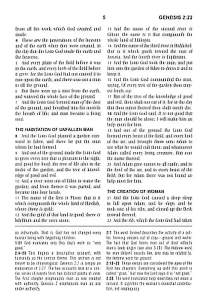 The KJV Study Bible Large Print - Black Genuine Leather - Bibles bible page