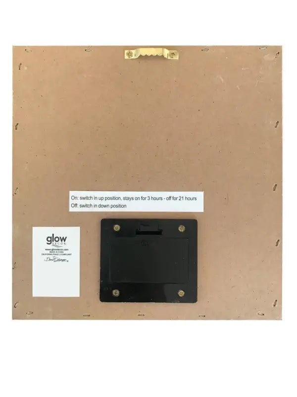 The Lord is My Strength Lighted Shadow Box - Shelf & Wall Art light-up wall decoration