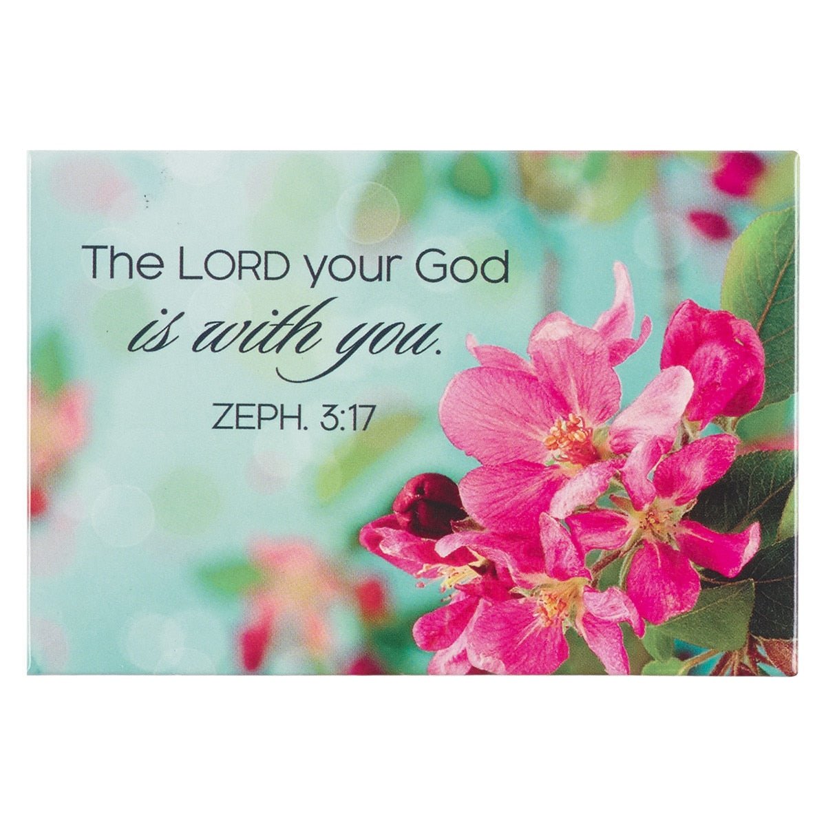 The LORD is With You Magnet - Zephaniah 3:17 | Scripture Magnets | 1