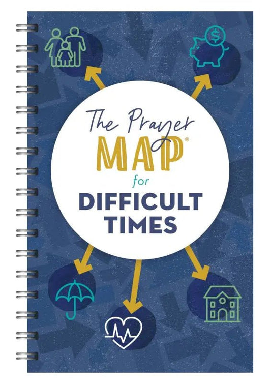 The Prayer Map for Difficult Times - Journals prayer map notebook