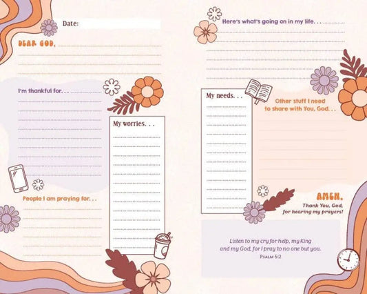 The Prayer Map for Teen Girls - Journals