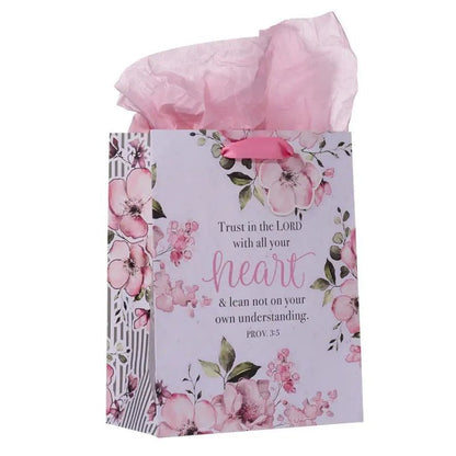 “Trust in the Lord” Medium Gift Bag – Proverbs 3:5 - Gift Bags