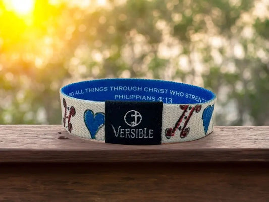 Victorious - Survivor Series - Philippians 4:13 Wristband - Wristbands