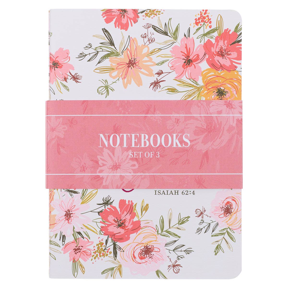 Walk by Faith Floral Notebook Set (3 - Pack) | Notebooks | 1