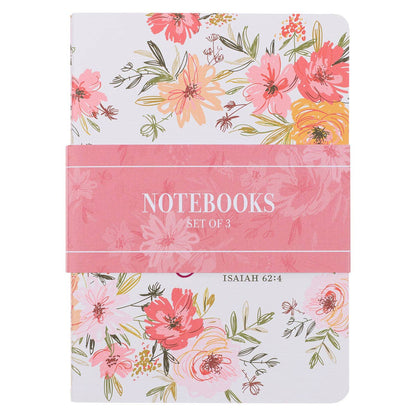 Walk by Faith Floral Notebook Set (3 - Pack) | Notebooks | 1