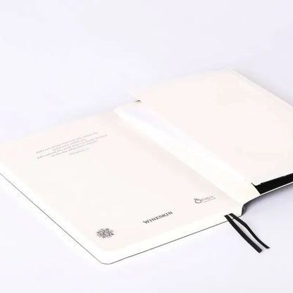 Wineskin Christian Journal – Black Soft Cover Notebook with Bible Inspiration from Matthew 9 - Journals