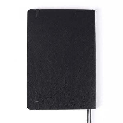 Wineskin Christian Journal – Black Soft Cover Notebook with Bible Inspiration from Matthew 9 - Journals